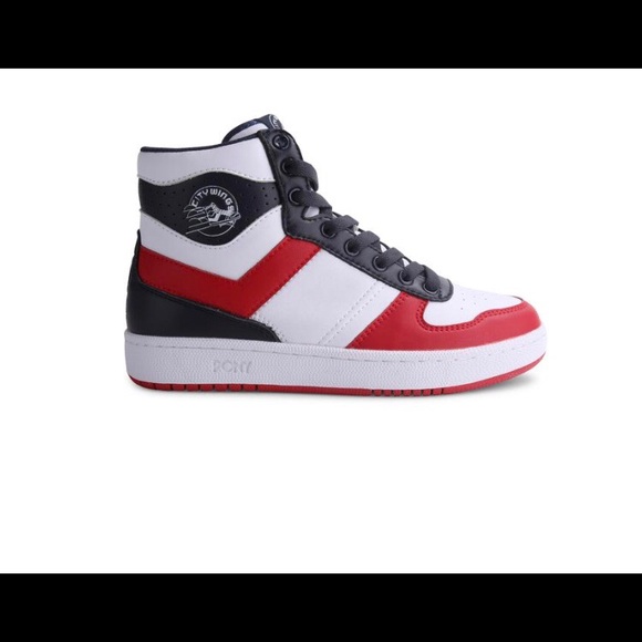 SOLD!! Pony City Wing High top Sneakers. 9.5 - Picture 1 of 8